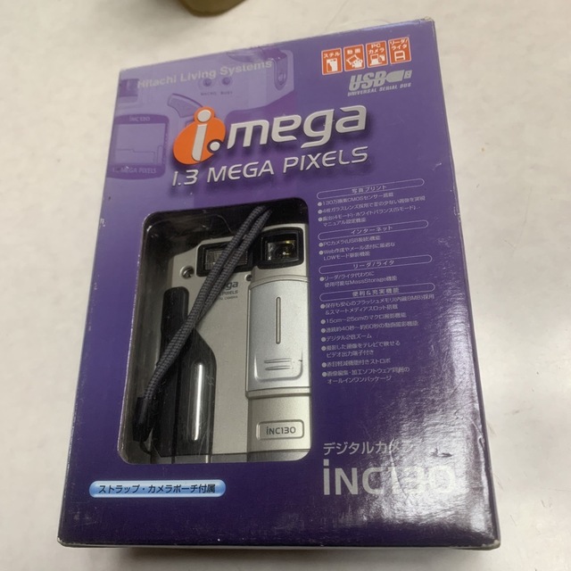 希少品　HITACHI  i.mega  INC130形　デジタルカメラコンパクトデジタルカメラ