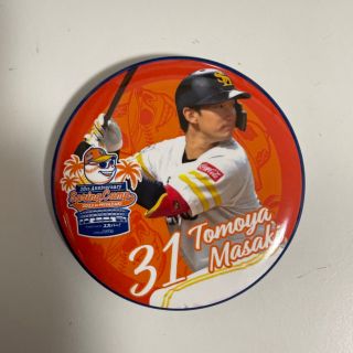 フクオカソフトバンクホークス(福岡ソフトバンクホークス)の宮崎キャンプ2023缶バッジ（正木選手）(応援グッズ)