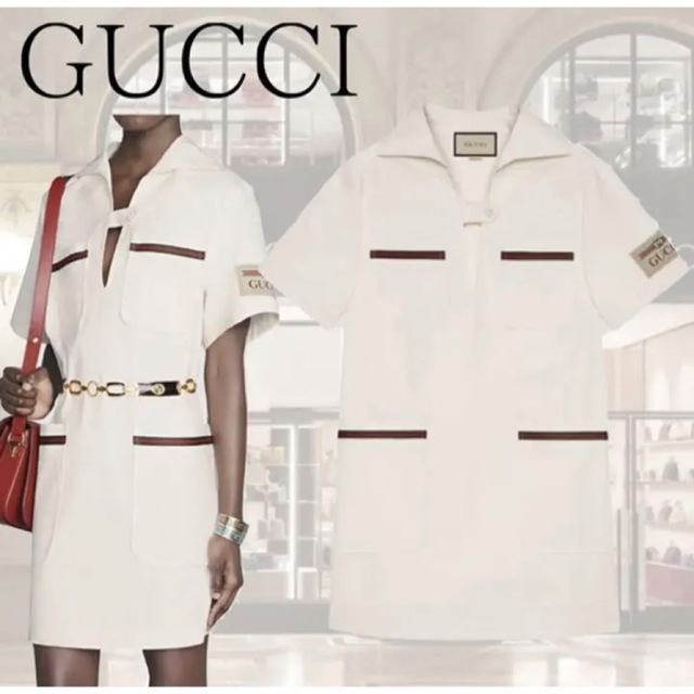 破格値下げ】 Gucci - グッチ ワンピース ひざ丈ワンピース