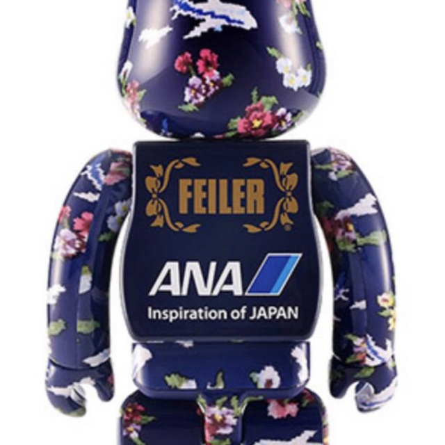 BE@RBRICK(ベアブリック)のFEILER × BE＠RBRICK for ANA　100% & 400% エンタメ/ホビーのフィギュア(その他)の商品写真