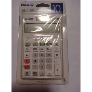 カシオ(CASIO)のCASIO カシオ JW-100T-N 10桁スタンダード電卓(OA機器)