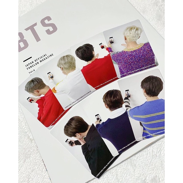 BTS Japan ファンクラブマガジン Vol.9 W会員限定 トレカ | www