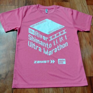 2022　四万十川ウルトラマラソン　参加賞　TシャツZAMST（glimmer）(Tシャツ/カットソー(半袖/袖なし))