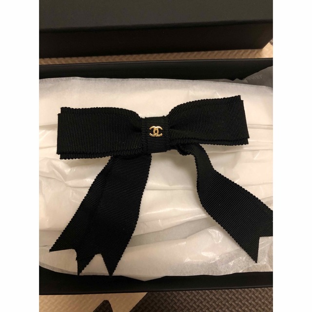 CHANEL リボンバレッタ