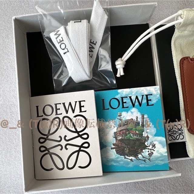 ロエベ loewe ジブリハウルの動く城 カルシファー コインカード
