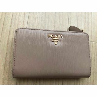 プラダ(PRADA)の最終値下げ　美品　プラダ　PRADA 財布　ピンクベージュ(財布)