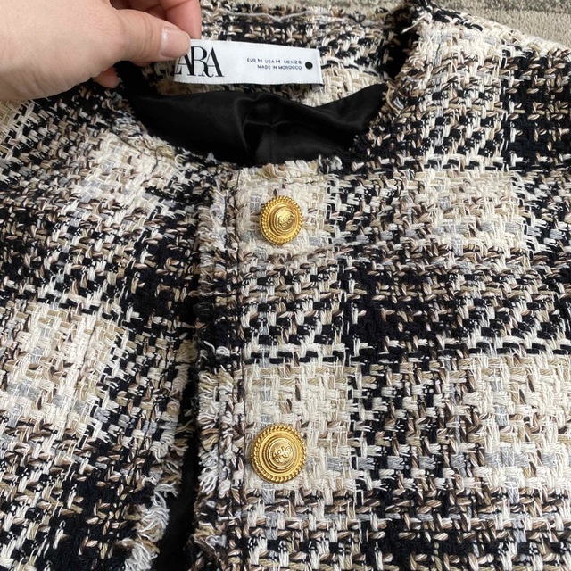 ZARA tweed jacket 1