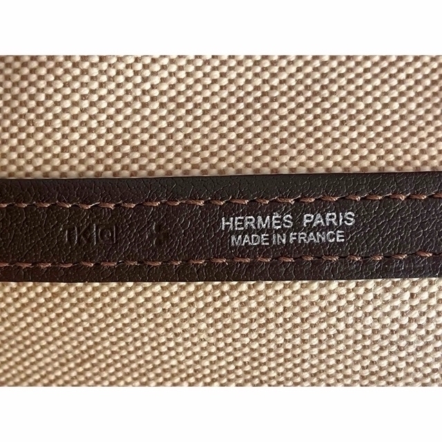 Hermes(エルメス)のHERMESエルメス ガーデンパーティPM   トートバッグ　ブラウン系 レディースのバッグ(トートバッグ)の商品写真