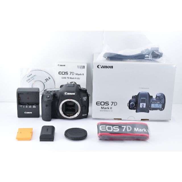 Canon(キヤノン)の#DL12 CANON EOS 7D Mark II シャッター数 30313 スマホ/家電/カメラのカメラ(デジタル一眼)の商品写真