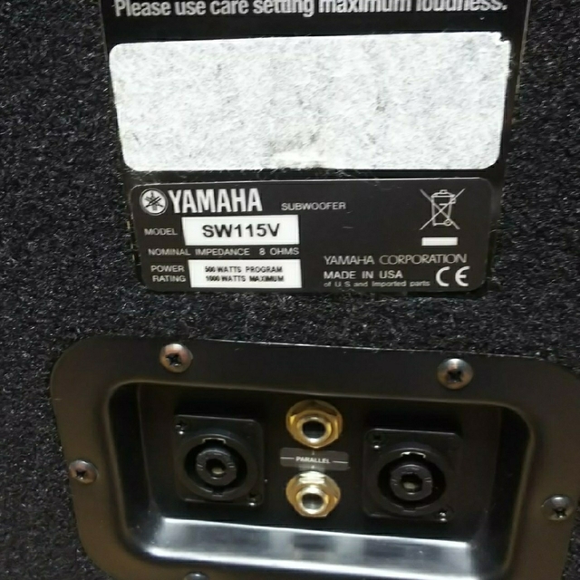 YAMAHA SW115V