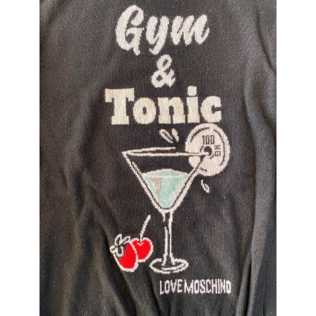 《LOVE MOSCHINO》ラブモスキーノ ニット ブラック (f588)