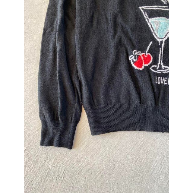 《LOVE MOSCHINO》ラブモスキーノ ニット ブラック (f588)