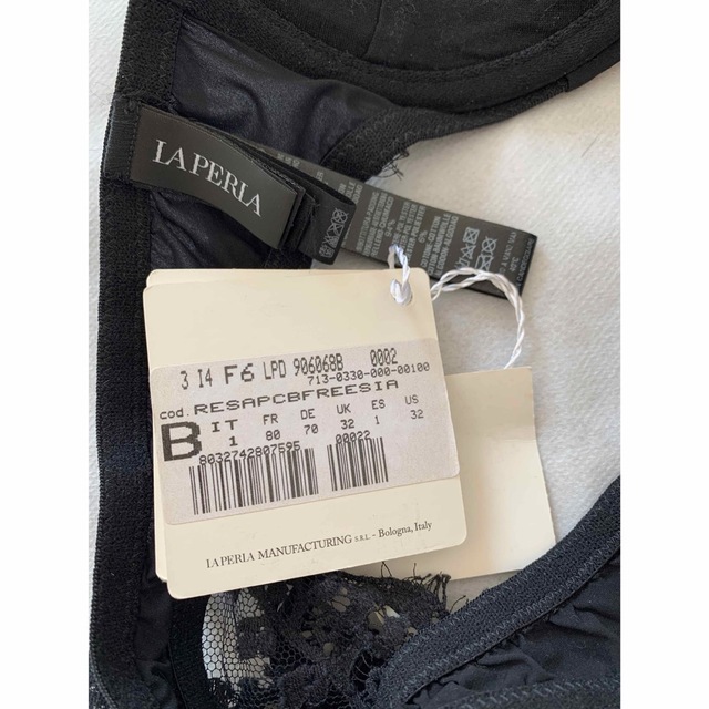 LA PERLA(ラペルラ)の新品未使用★LAPERLA★ラペルラTバックレースブラジャー レディースの下着/アンダーウェア(ブラ)の商品写真