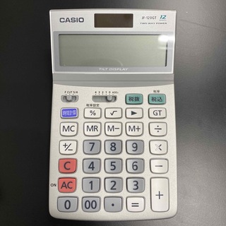 カシオ(CASIO)の電卓　CASIO JF-120GT(オフィス用品一般)