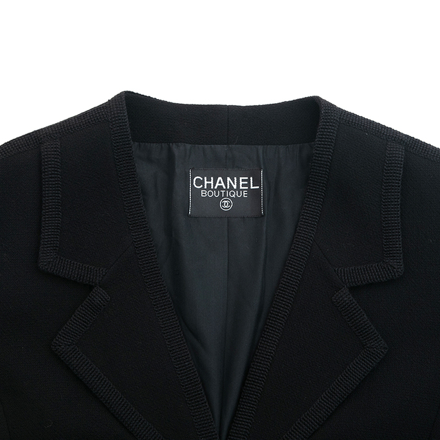 CHANEL(シャネル)のシャネル CHANEL ココボタン ツイード ジャケット コート レディースのジャケット/アウター(その他)の商品写真