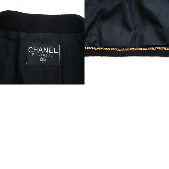 CHANEL(シャネル)のシャネル CHANEL ココボタン ツイード ジャケット コート レディースのジャケット/アウター(その他)の商品写真
