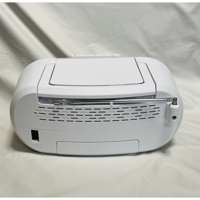 SONY(ソニー)のソニー CDラジオカセットレコーダー CFD-S70 ホワイト(1台) スマホ/家電/カメラのオーディオ機器(ラジオ)の商品写真