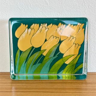 イッタラ(iittala)のiittala ヘルヤ "Tulppaanit Keltainen"(大)(置物)