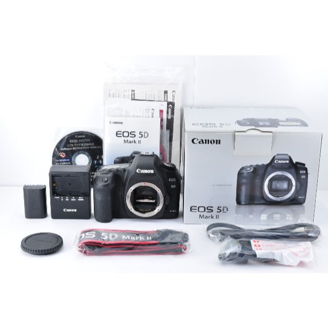 Canon(キヤノン)の#DL11 Canon EOS 5D Mark II シャッター数8744 スマホ/家電/カメラのカメラ(デジタル一眼)の商品写真