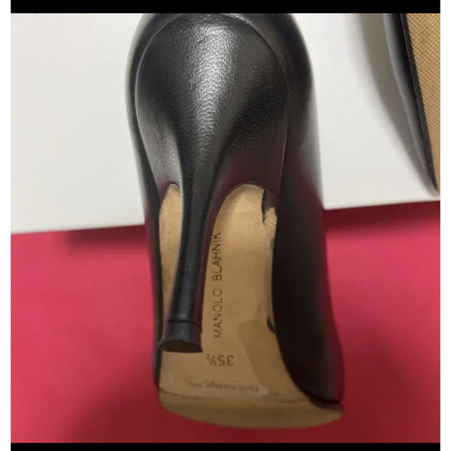 マノロブラニク　Manolo Blahnik 　パンプス　ブラック　キエッタ