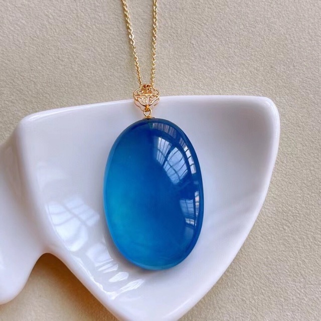 安く 買う に は ⭐︎【高級】天然 アクアマリン ペンダントトップ k18