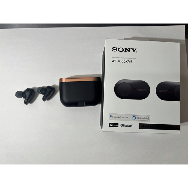 SONY ノイズキャンセル機能搭載 完全ワイヤレスイヤホン WF-1000XM3