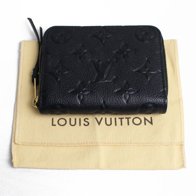 LOUIS VUITTON(ルイヴィトン)のLOUIS VUITTON ルイ・ヴィトン コインケース アンプラント ジッピーコインパース ブラック M60574 レディース【中古】 レディースのファッション小物(コインケース)の商品写真