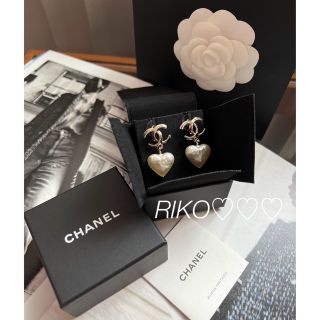 シャネル(CHANEL)の未使用同様シャネル正規品ピアスネックレスセット♡ご専用品♡(ピアス)