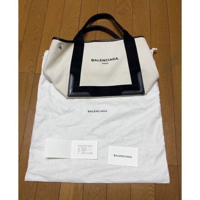 正式的 バレンシアガ - Balenciaga 339933 トートバッグ ネイビー