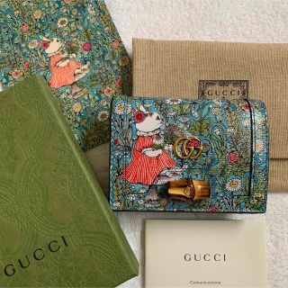 グッチ(Gucci)のグッチ　ヒグチユウコ　　財布　　カードケース　　ヒグチユウコ　コラボ　　新品(財布)