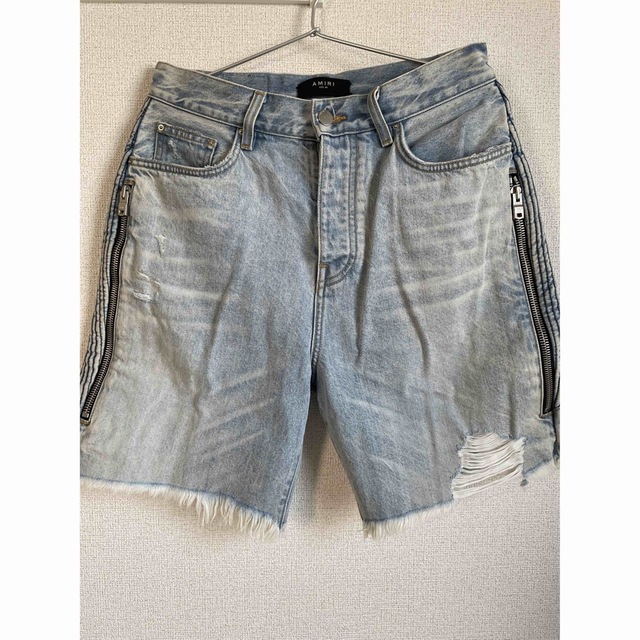 AMIRI Half Track Denim Shorts