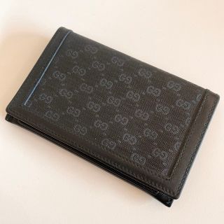 グッチ(Gucci)の【希少】Gucci オールドグッチ 名刺入れ パスケース ユニセックス(名刺入れ/定期入れ)