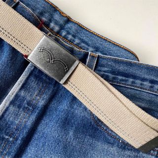 リーバイス(Levi's)のリーバイス ベルト ガチャベルト GIベルト ベージュ ポケットバックル(ベルト)