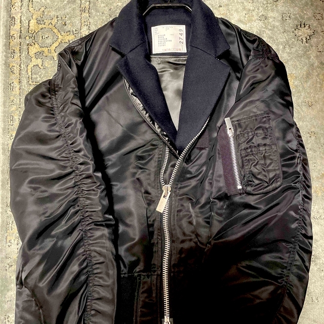 sacai(サカイ)のｓａｃａｉ　ma-1 レディースのジャケット/アウター(ブルゾン)の商品写真