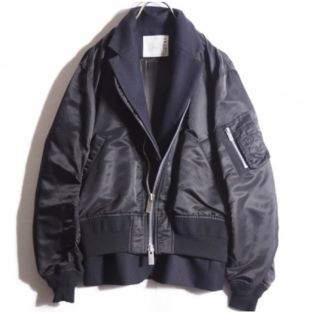 サカイ(sacai)のｓａｃａｉ　ma-1(ブルゾン)