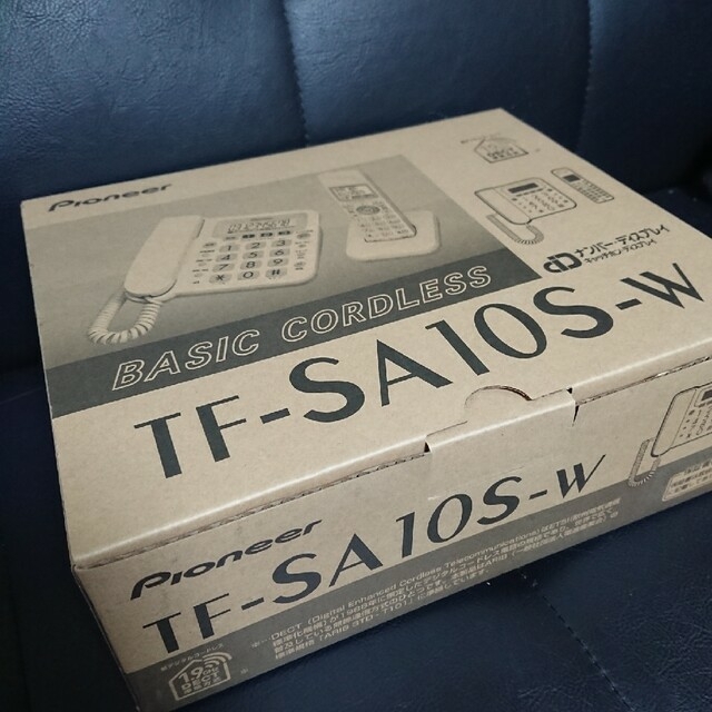 電話機。TF-SA10S-W