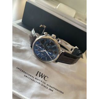 インターナショナルウォッチカンパニー(IWC)のIWC アイダブリューシー　ポートフィノ　クロノグラフ(腕時計(アナログ))