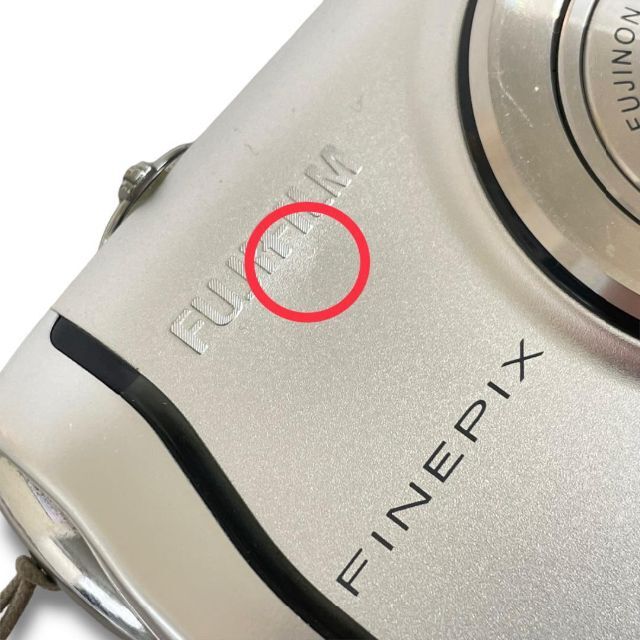 富士フイルム(フジフイルム)の【動作確認済み】FUJIFILM　FinePix F40fd　デジカメ スマホ/家電/カメラのカメラ(コンパクトデジタルカメラ)の商品写真