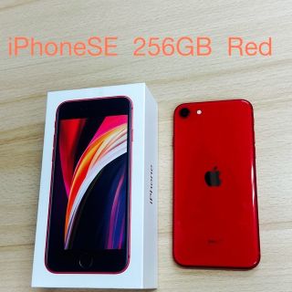 iPhoneSE 第2世代 256GB レッド (スマートフォン本体)