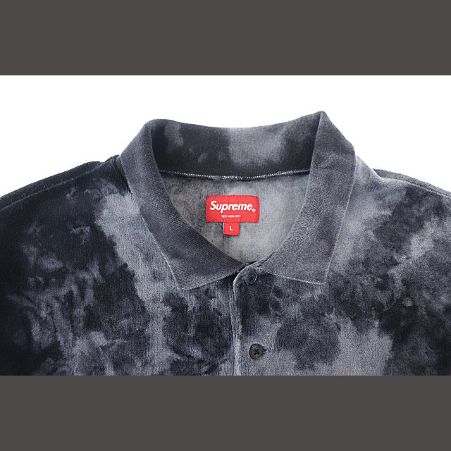 シュプリーム SUPREME ベロア ポロシャツ bleached velour | ochge.org