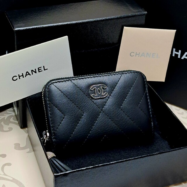 宅送] 未使用品 CHANEL シャネル ミニポーチ コインケース 小物入れ ...