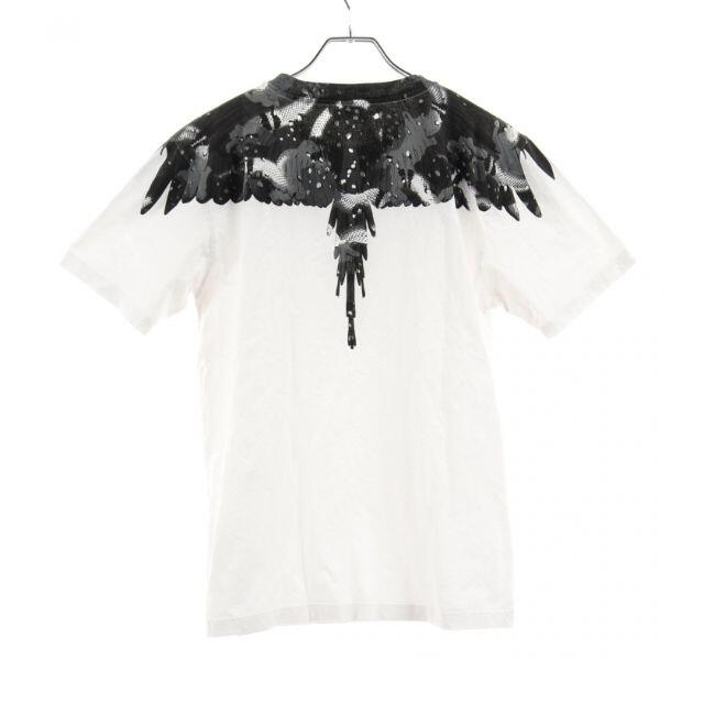 MARCELO BURLON(マルセロブロン)のBCランク Tシャツ ホワイト グレー ブラック メンズのトップス(Tシャツ/カットソー(七分/長袖))の商品写真