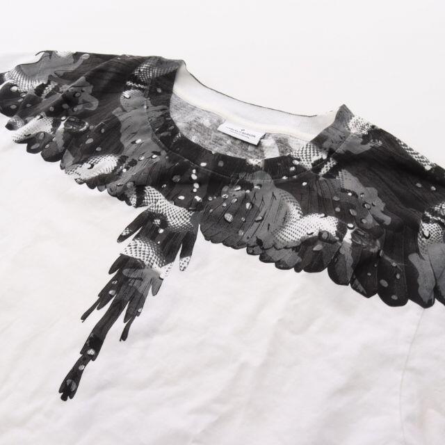 MARCELO BURLON(マルセロブロン)のBCランク Tシャツ ホワイト グレー ブラック メンズのトップス(Tシャツ/カットソー(七分/長袖))の商品写真