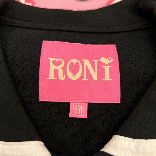 RONI(ロニィ)のRONI セットアップ SMサイズ リボン付き キッズ/ベビー/マタニティのキッズ服女の子用(90cm~)(ジャケット/上着)の商品写真