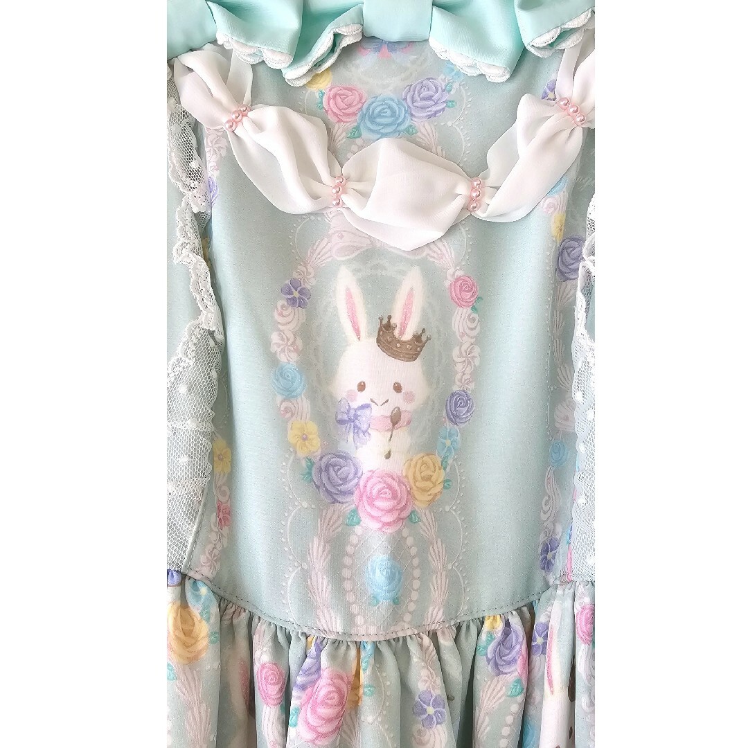 Angelic Pretty(アンジェリックプリティー)のWish me mell Whip Cream Princess JSK レディースのワンピース(ひざ丈ワンピース)の商品写真