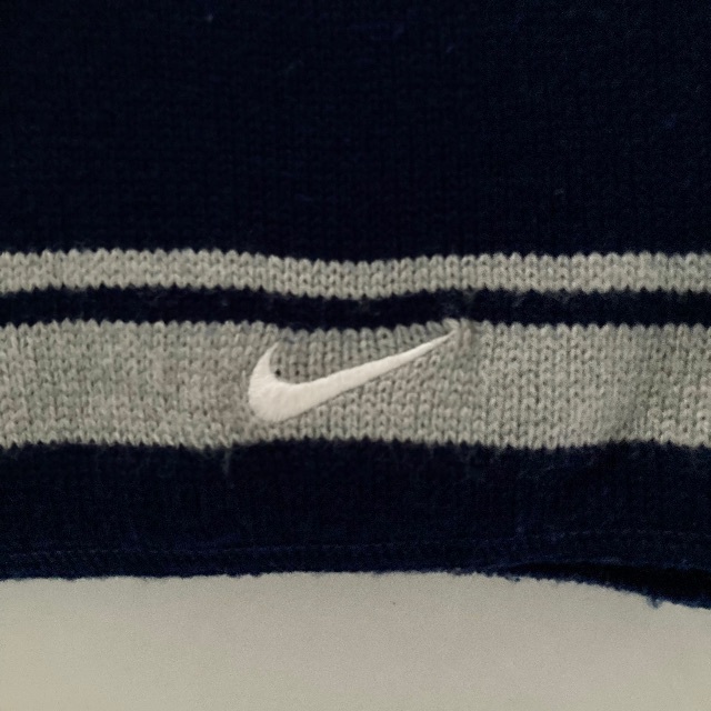 NIKE(ナイキ)の'90s NIKE knit muffler 希少デザイン メンズのファッション小物(マフラー)の商品写真