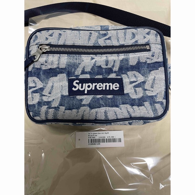 Supreme Fat Tip Jacquard Denim Waist Bagショルダーバッグ