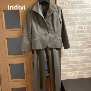 インディヴィ(INDIVI)のインディヴィ　パンツスーツ 38(スーツ)