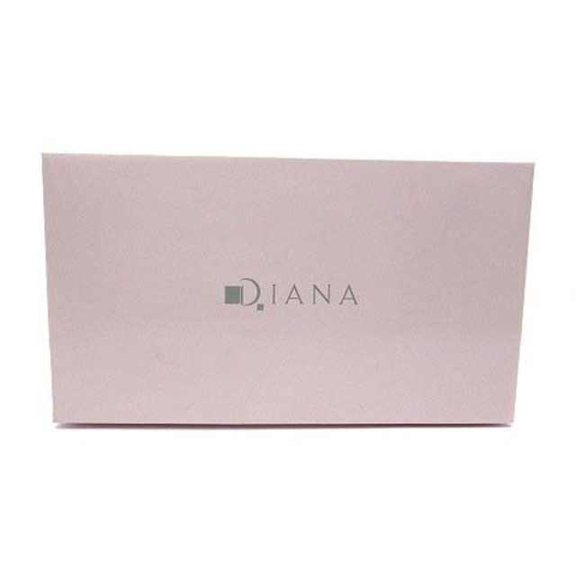 DIANA(ダイアナ)のダイアナ エナメル コンビ オープントゥ パンプス ベージュ 黒 23.5cm レディースの靴/シューズ(ハイヒール/パンプス)の商品写真