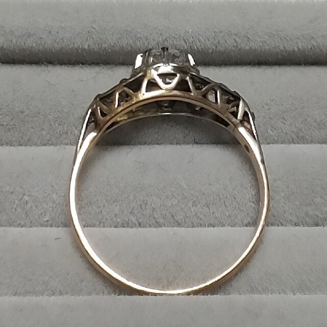 silvershop.co様専用　アンティーク　ダイヤモンドリング レディースのアクセサリー(リング(指輪))の商品写真
